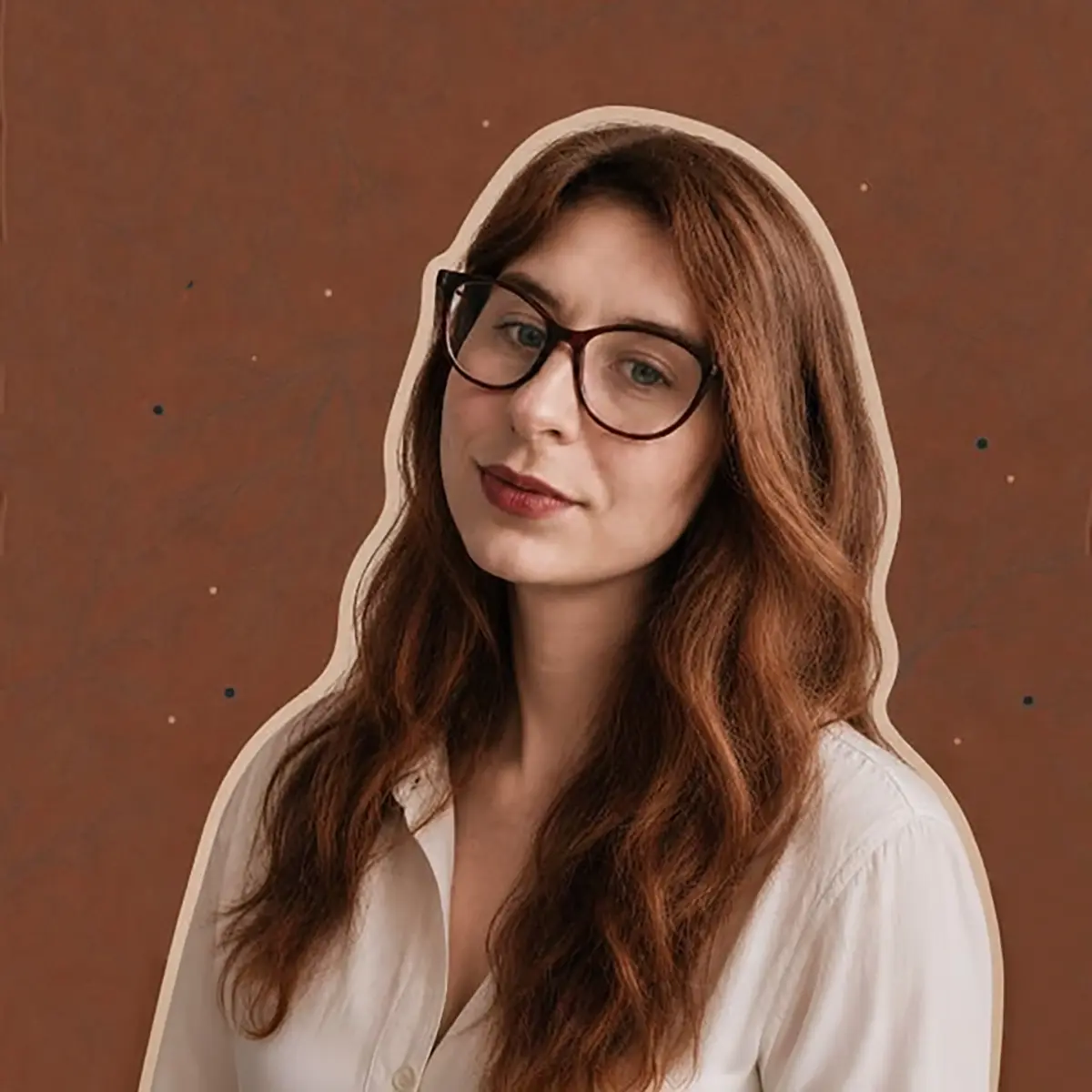 Retrato da psicóloga Débora Matos
